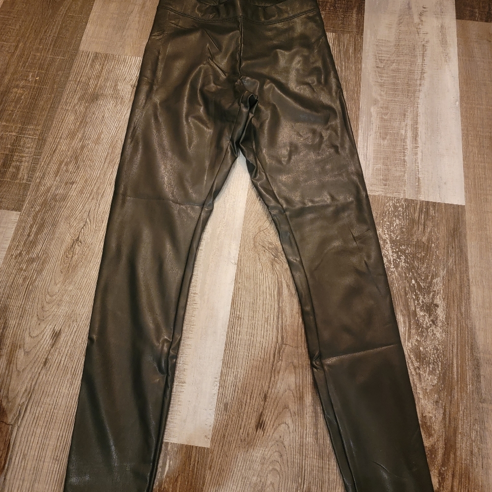 Womens pleather leggings